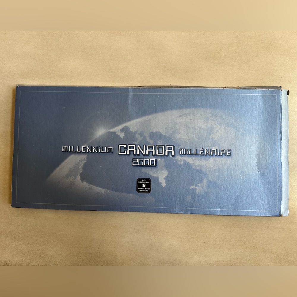 Millennium Canada 2000 Coin Set with original box